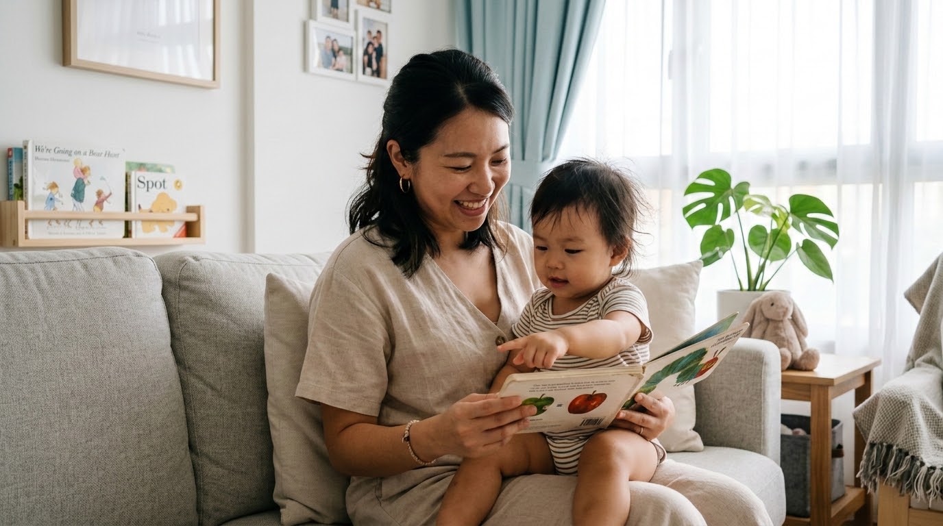 7 early literacy activities for toddlers using everyday objects — hero image